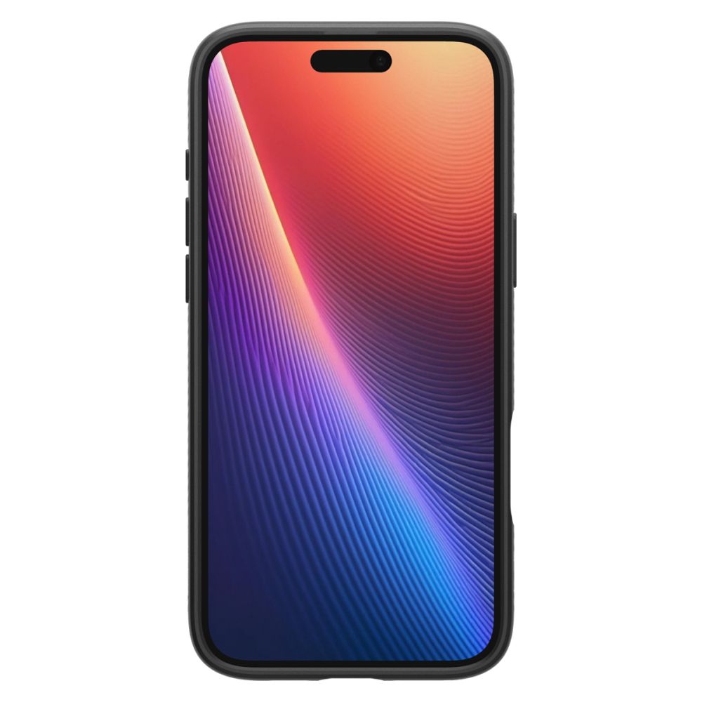 Étui pour Apple iPhone 16, Spigen, Liquid Air, Noir Mat ACS08194