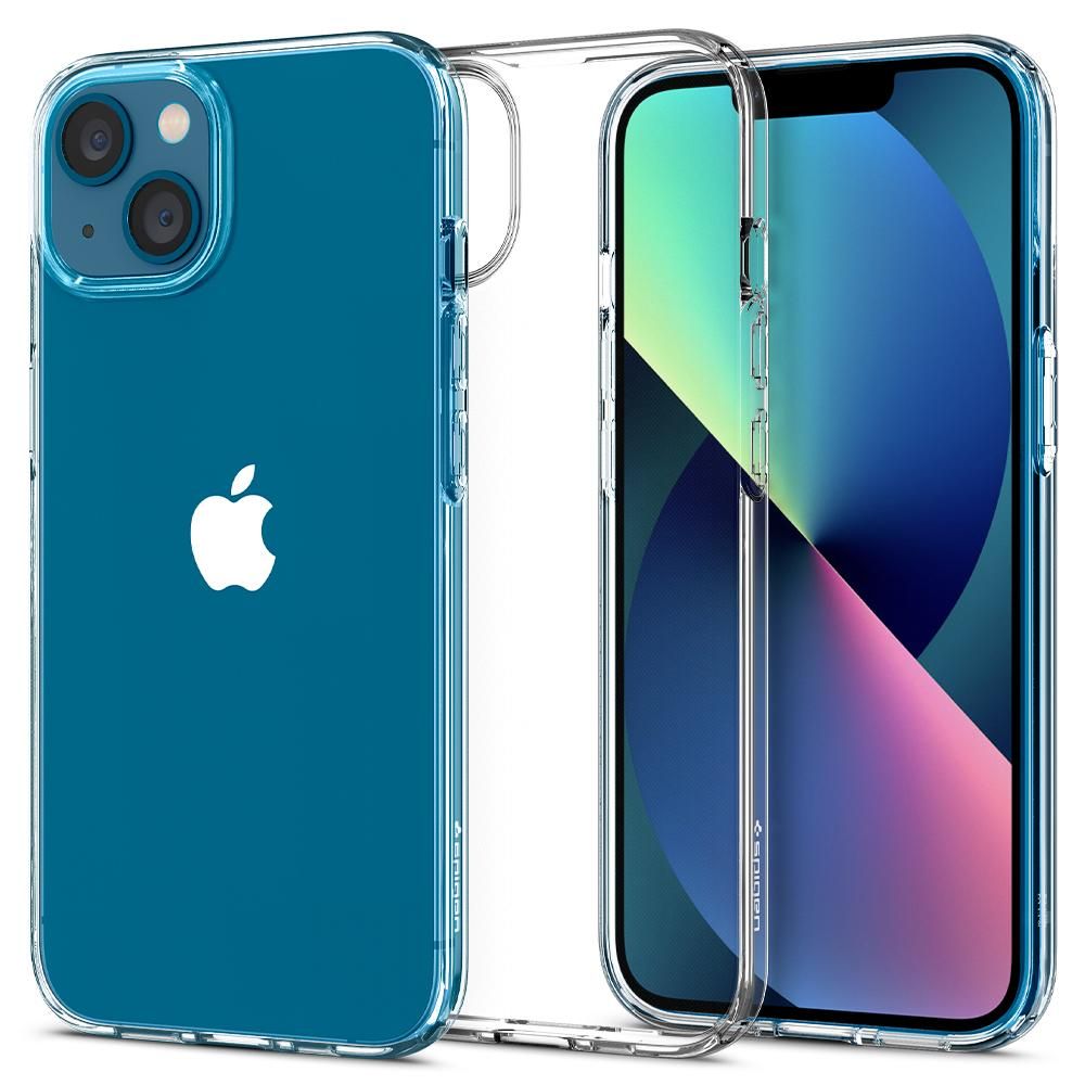 Étui pour Apple iPhone 13, Spigen, Liquid Crystal, Transparent ACS03515