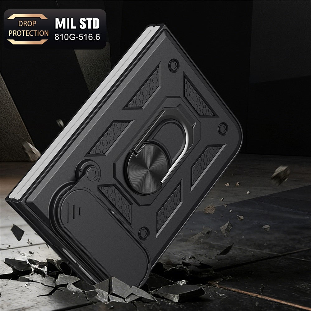 Coque pour Apple iPhone Duo, Techsuit, CamShield, Noire