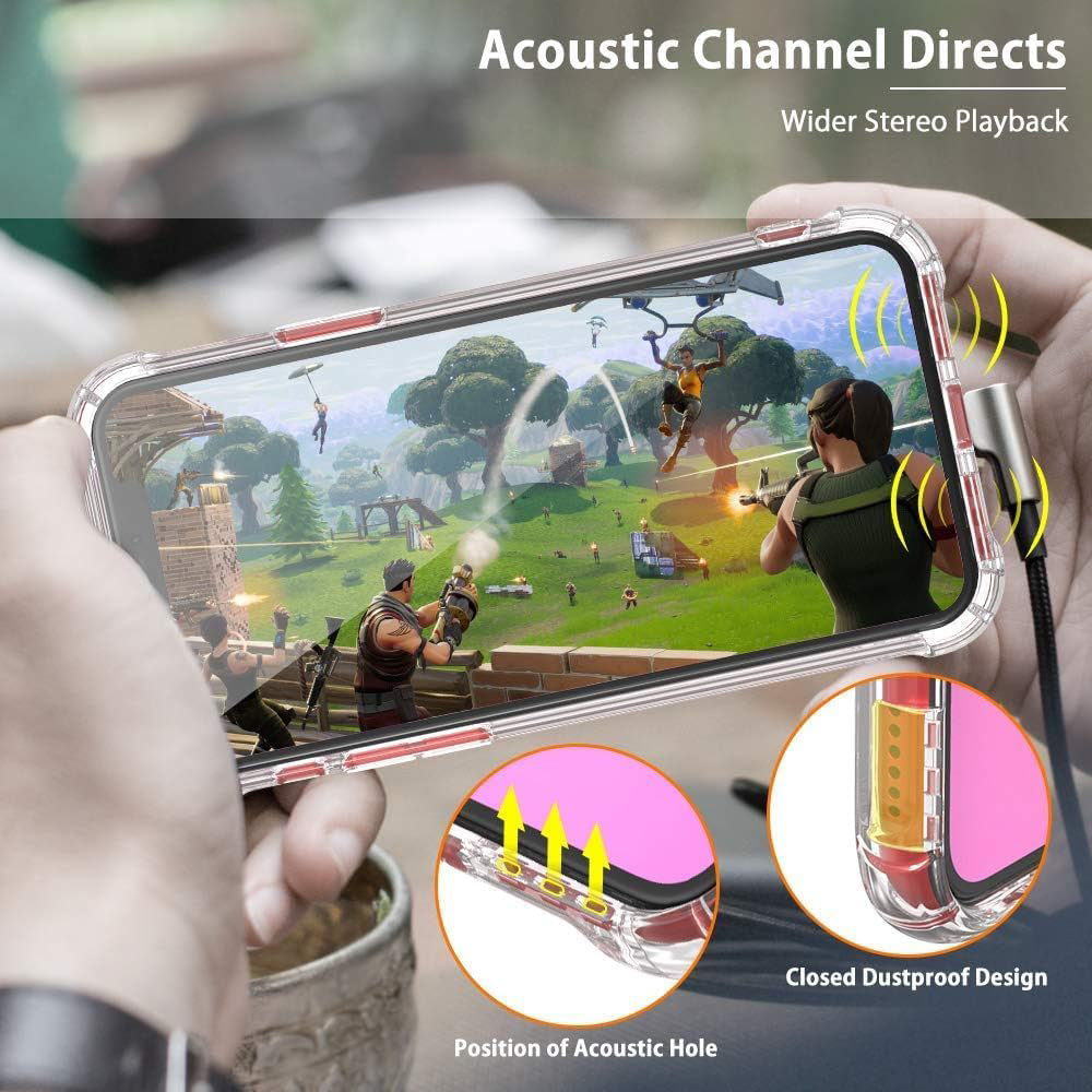 Coque pour Apple iPhone XR, Techsuit, Anti-choc Claire, Transparente