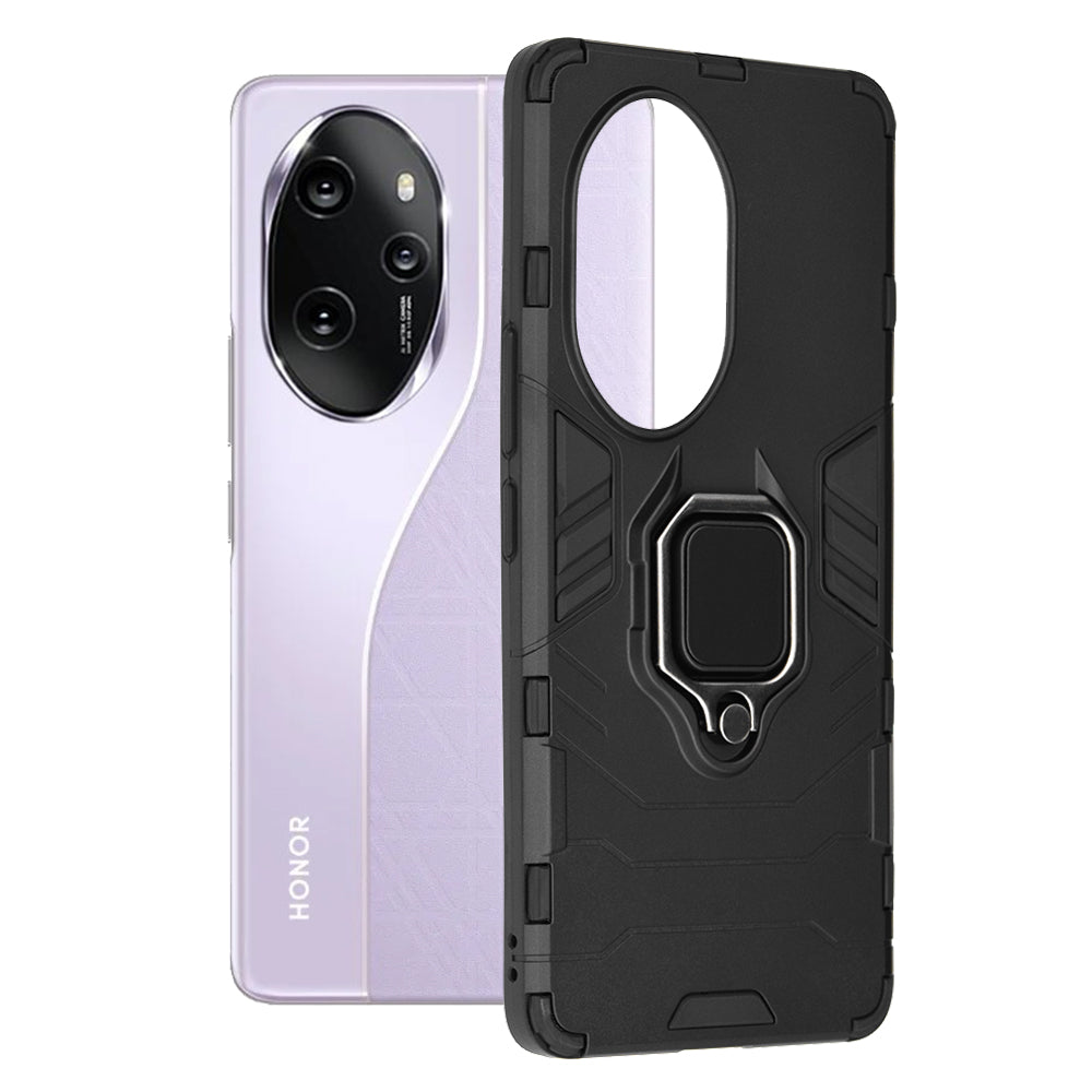 Coque pour Honor 100 Pro, Techsuit, Shield, Noire