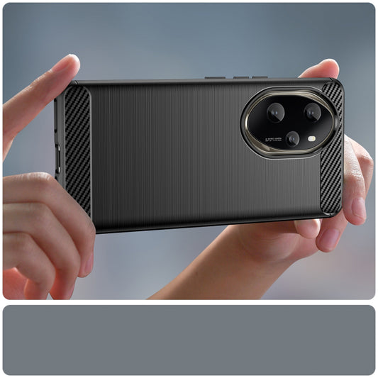 Coque pour Honor 200 Pro, Techsuit, Carbone, Noire