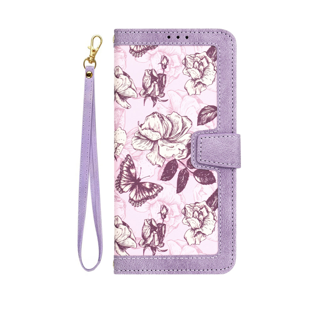 Coque pour Honor 200, Techsuit, FlipCraft, Violet