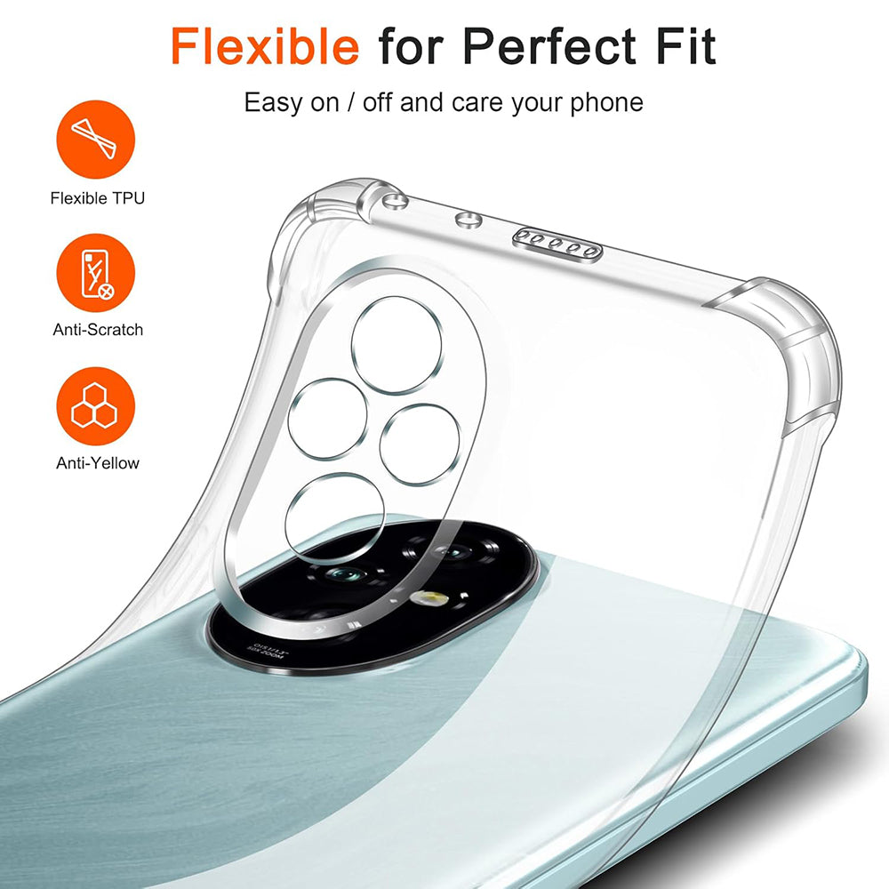 Coque pour Honor 200, Techsuit, Anti-choc Claire, Transparente