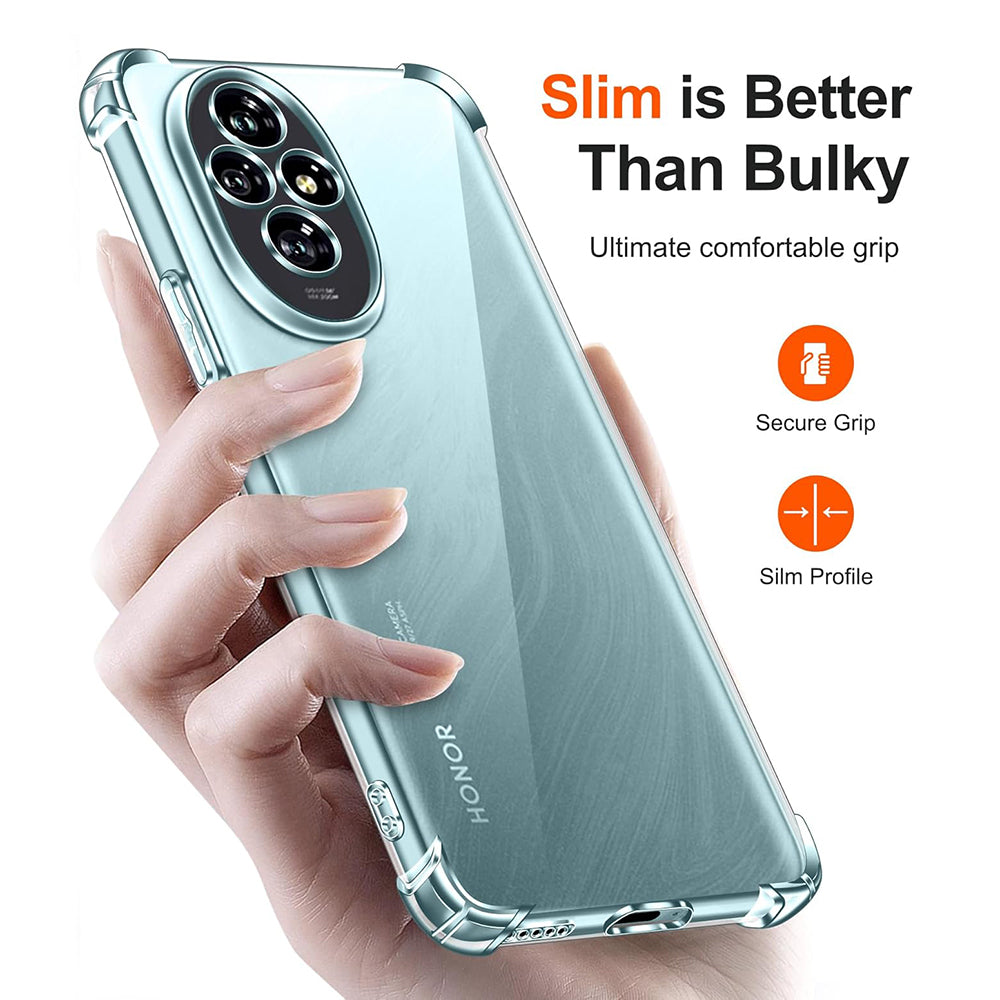 Coque pour Honor 200, Techsuit, Anti-choc Claire, Transparente