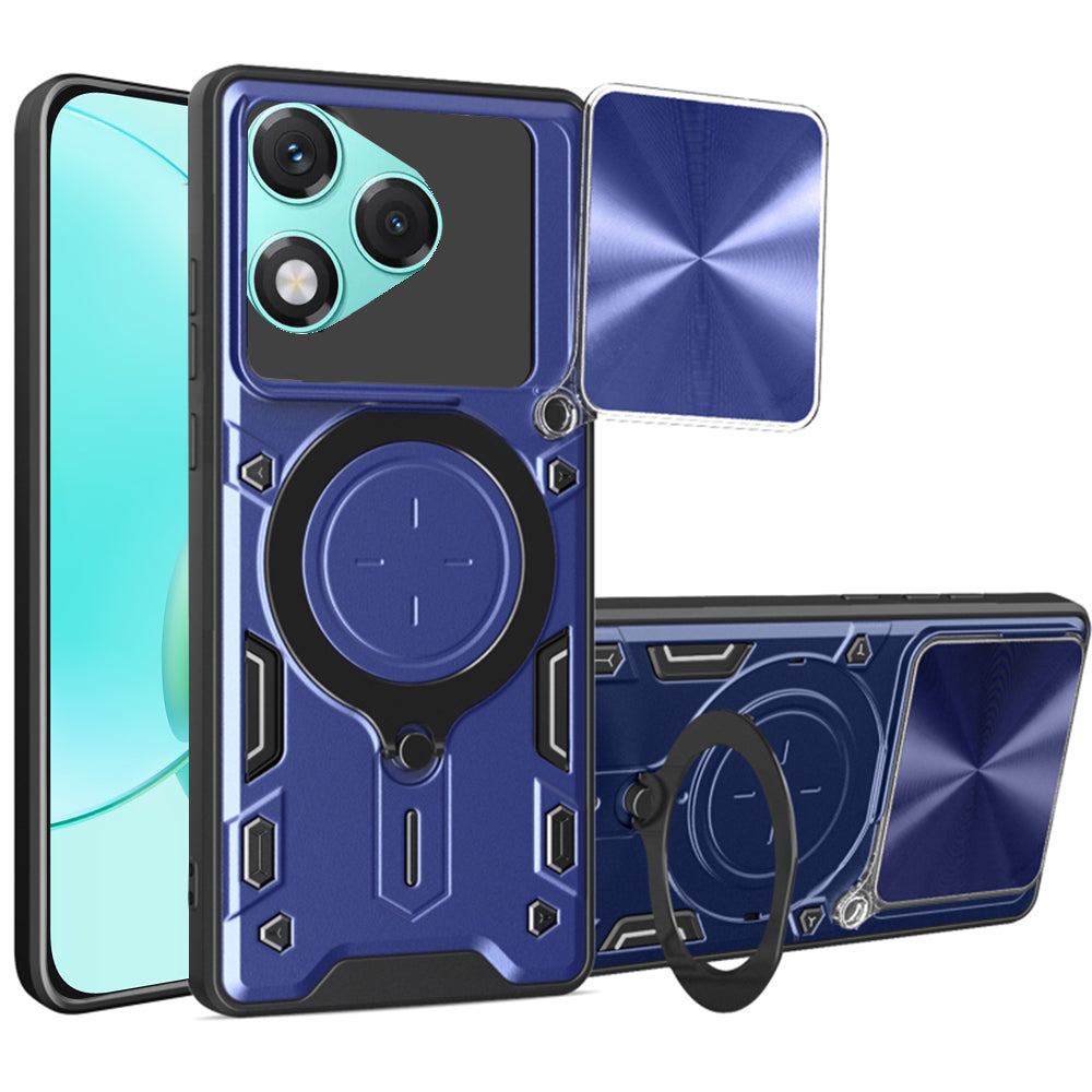 Coque pour Honor 400 Lite, Techsuit, CamGuard Pro, Bleue