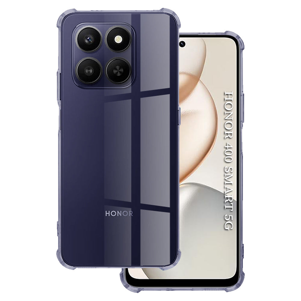 Étui pour Honor 400 Smart 4G / X7d 4G / 400 Smart 5G, Techsuit, Shockproof Clear, Fumé