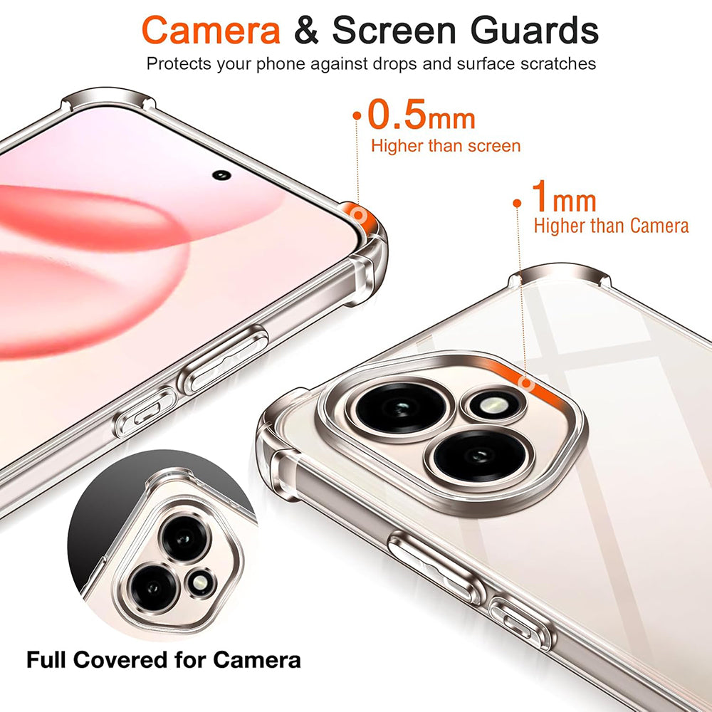 Coque pour Honor 400, Techsuit, Anti-choc Claire, Transparente