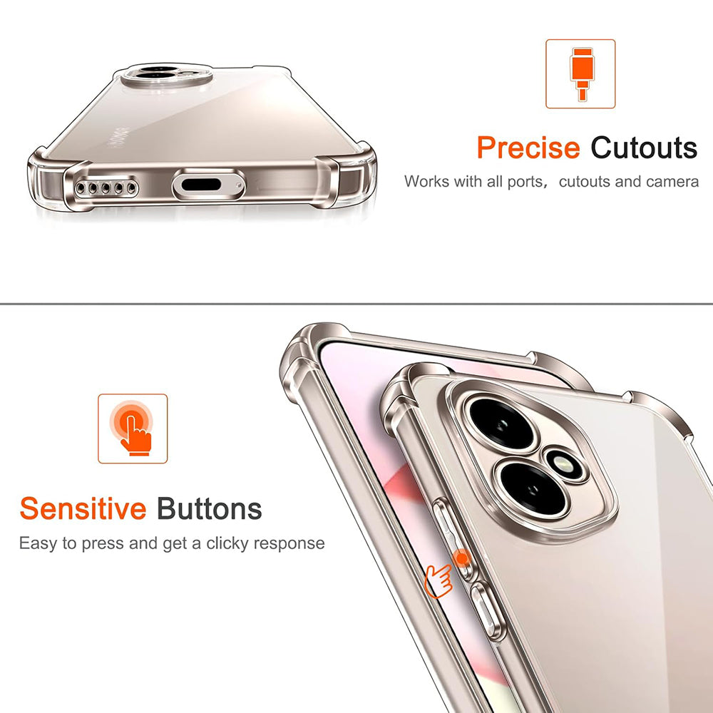 Coque pour Honor 400, Techsuit, Anti-choc Claire, Transparente