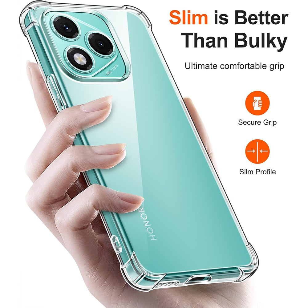 Étui pour Honor 600 Lite, Techsuit, Shockproof Clear, Transparent