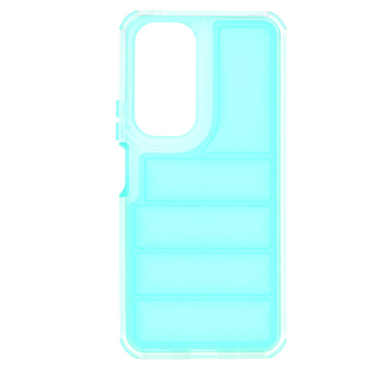 Coque pour Honor 90 Lite, Techsuit, Wave Shield, Turquoise