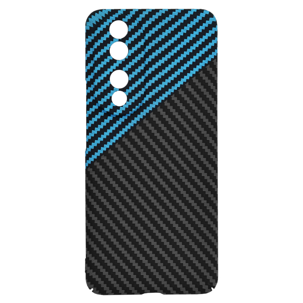 Coque pour Honor 90, Techsuit, Carbonite FiberShell, Noir Bleu