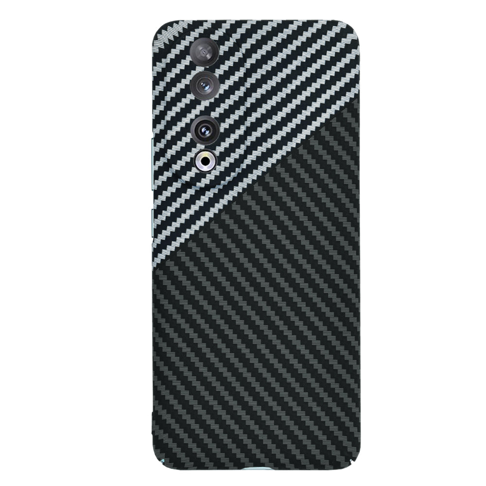 Coque pour Honor 90, Techsuit, Carbonite FiberShell, Noir Gris
