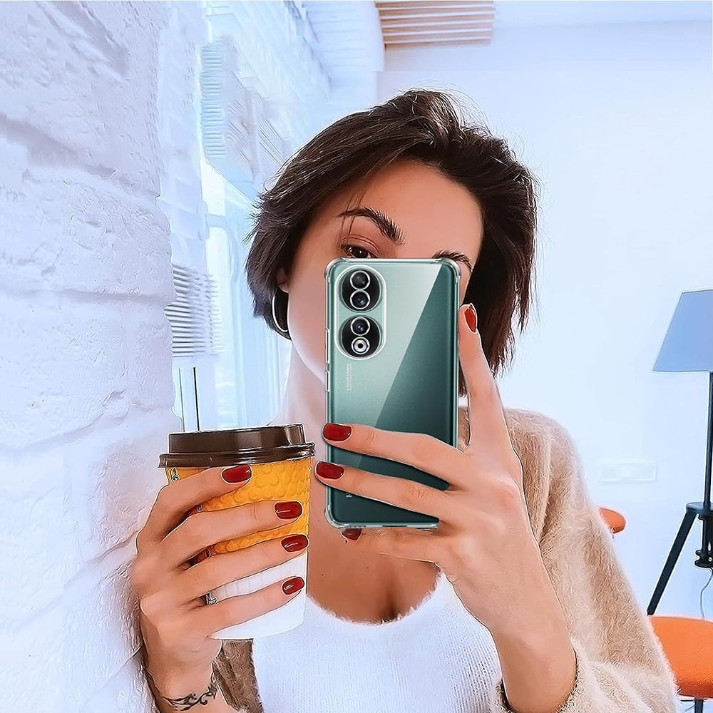 Coque pour Honor 90, Techsuit, Anti-choc Claire, Transparente