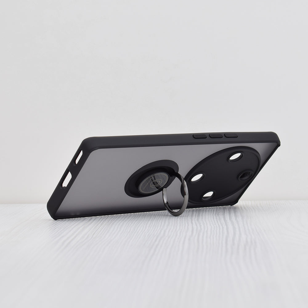 Coque pour Honor Magic5 Lite, Techsuit, Glinth, Noire