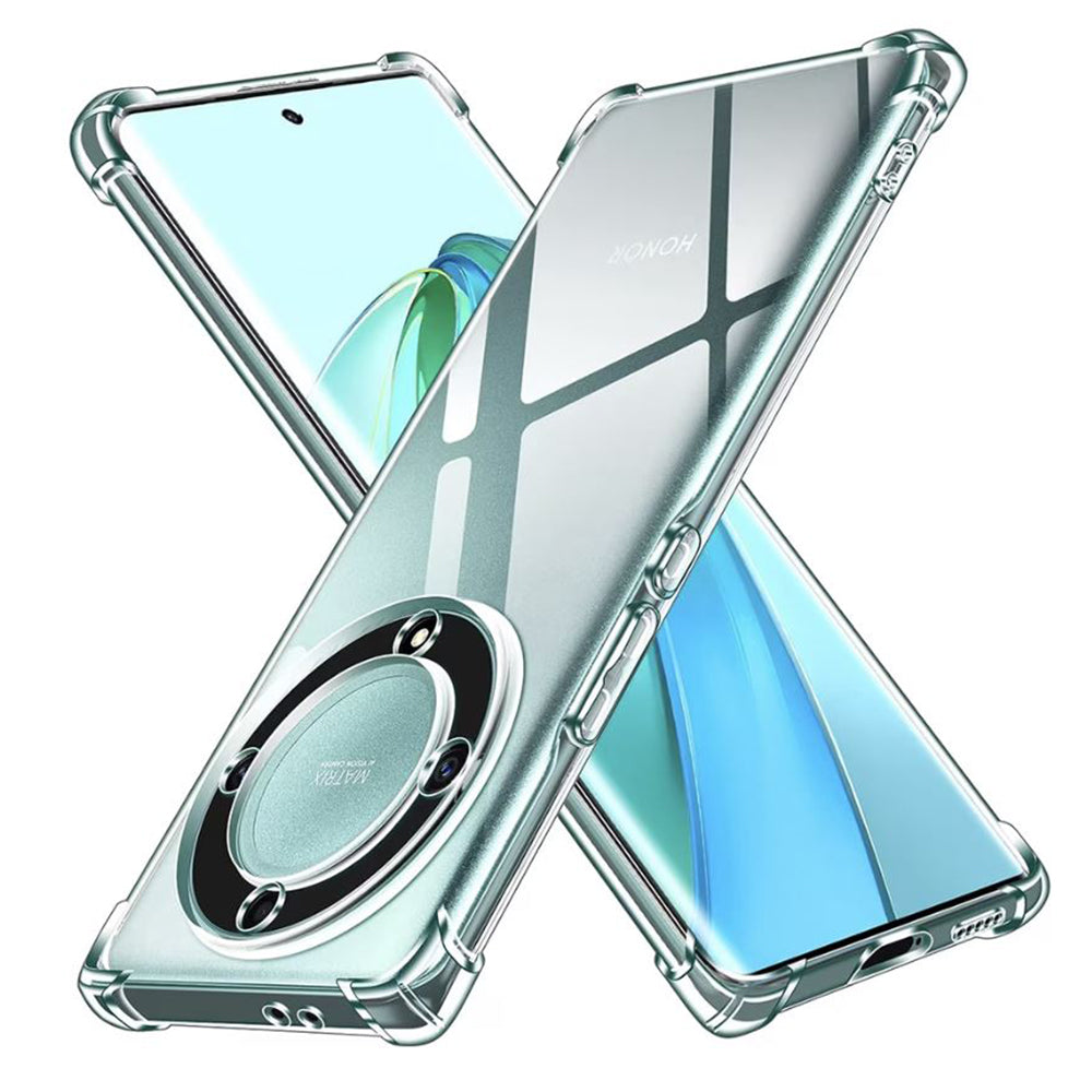 Coque pour Honor Magic6 Lite, Techsuit, Antichoc Claire, Transparente