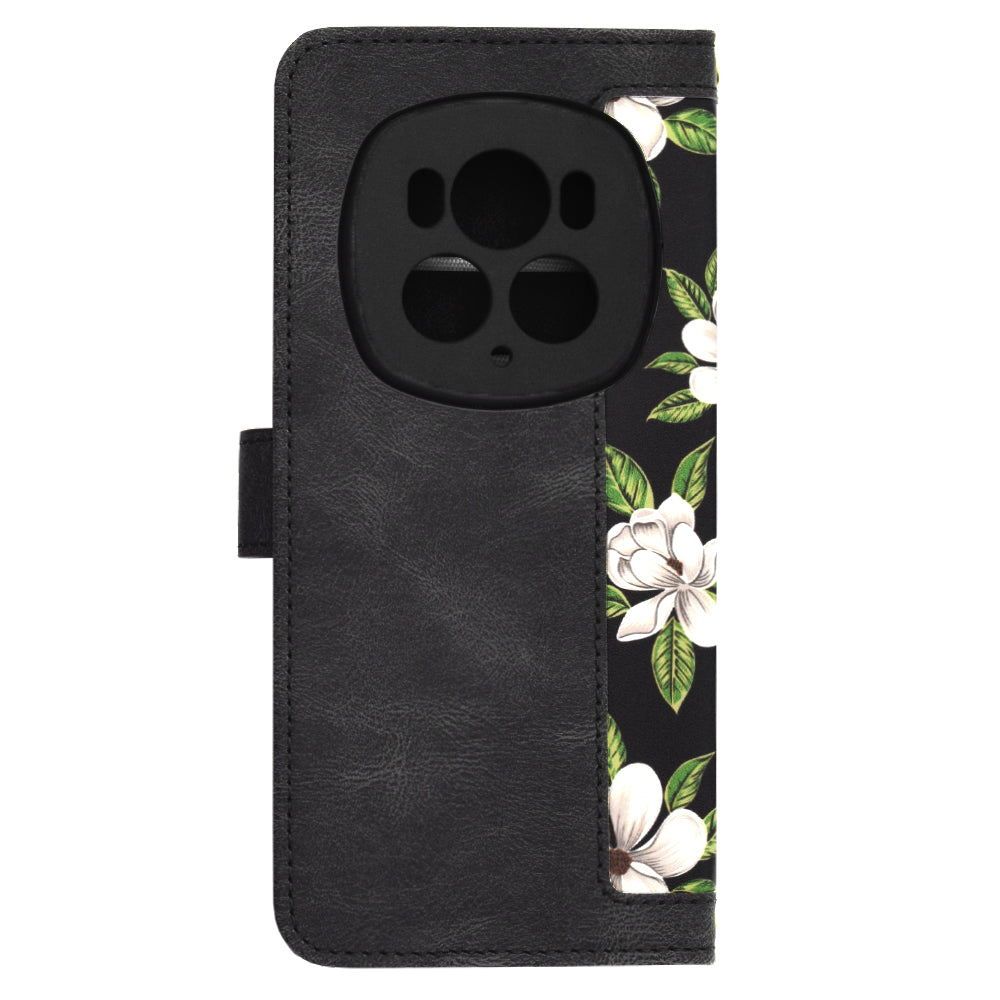 Coque pour Honor Magic6 Pro, Techsuit, FlipCraft, Noire