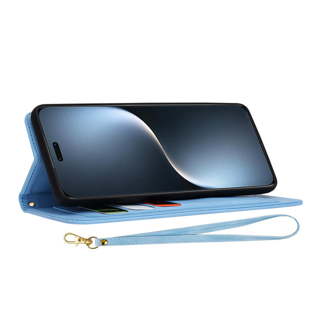 Coque pour Honor Magic7 Pro, Techsuit, FlipCraft, Bleu