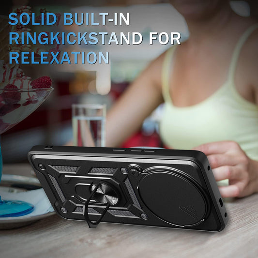 Étui pour Honor Magic8 Pro, Techsuit, CamShield, Rose Doré