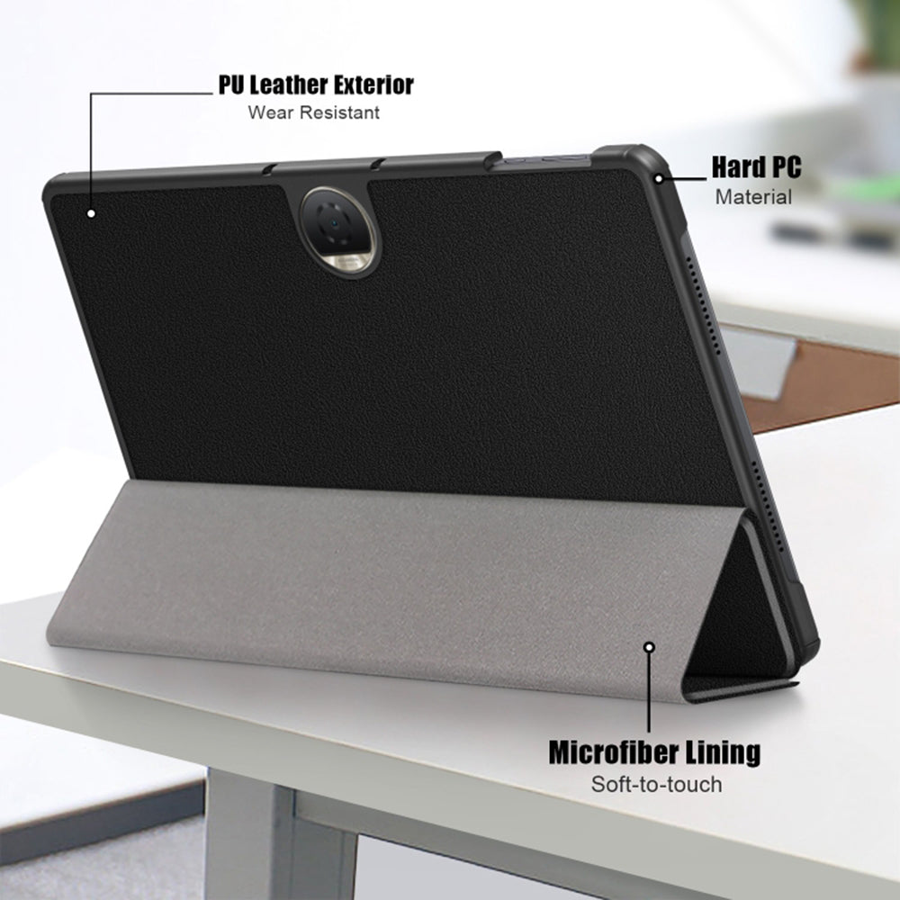 Housse pour Honor Pad 9, Techsuit, FoldPro, Noire