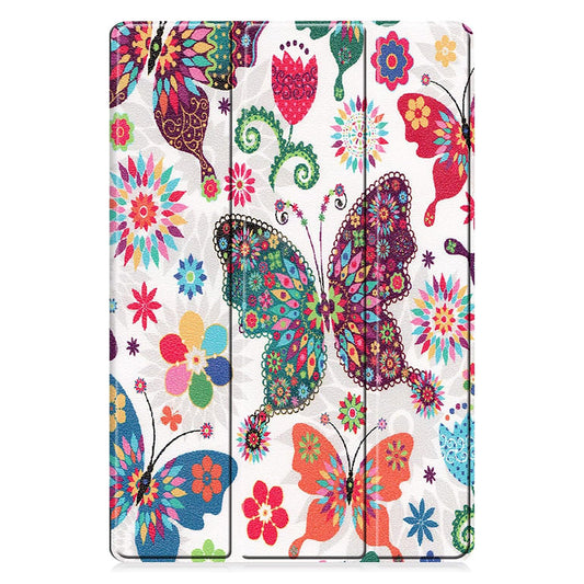 Étui pour Honor Pad X8a, Techsuit, FoldPro Butterfly, Multicolore