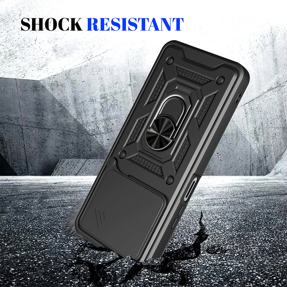 Étui pour Honor X5c Plus, Techsuit, CamShield, Rose Doré