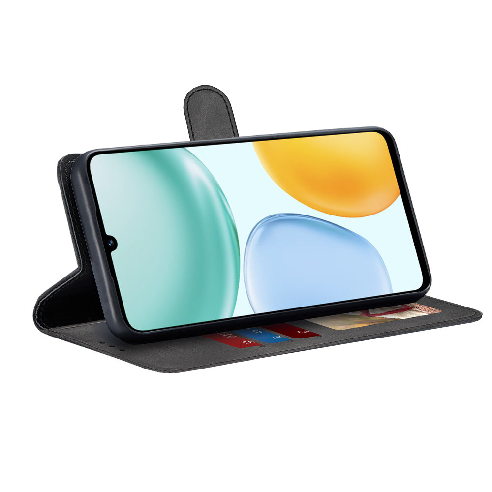 Étui pour Honor X5c Plus, Techsuit, Diary Book, Noir