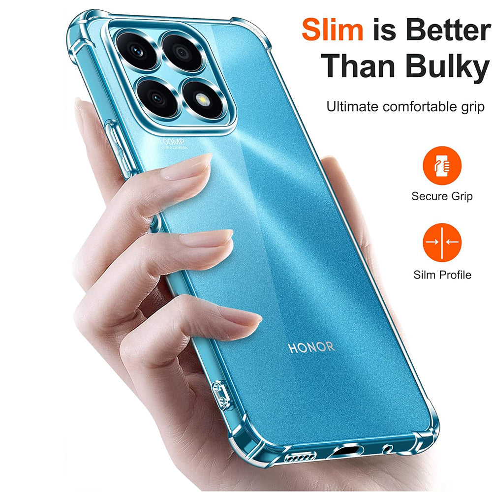 Coque pour Honor X8a, Techsuit, Anti-choc Claire, Transparente