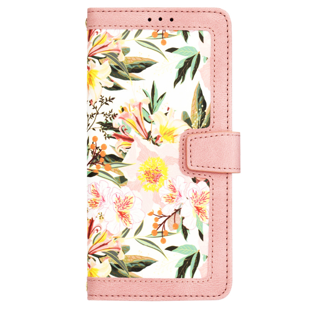 Coque pour Honor X8b, Techsuit, FlipCraft, Rose