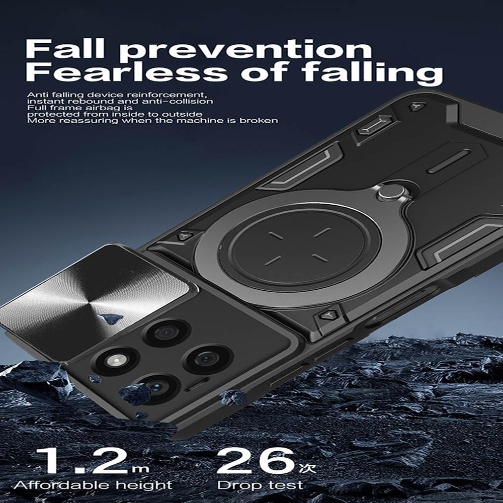 Coque pour Honor X8c, Techsuit, CamGuard Pro, Violet