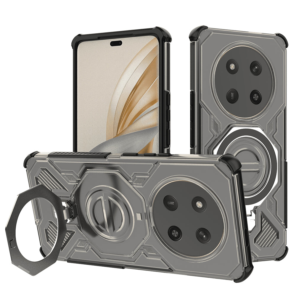 Coque pour Honor X9c / Magic7 Lite, Techsuit, Carbon Shield Pro, Fumée