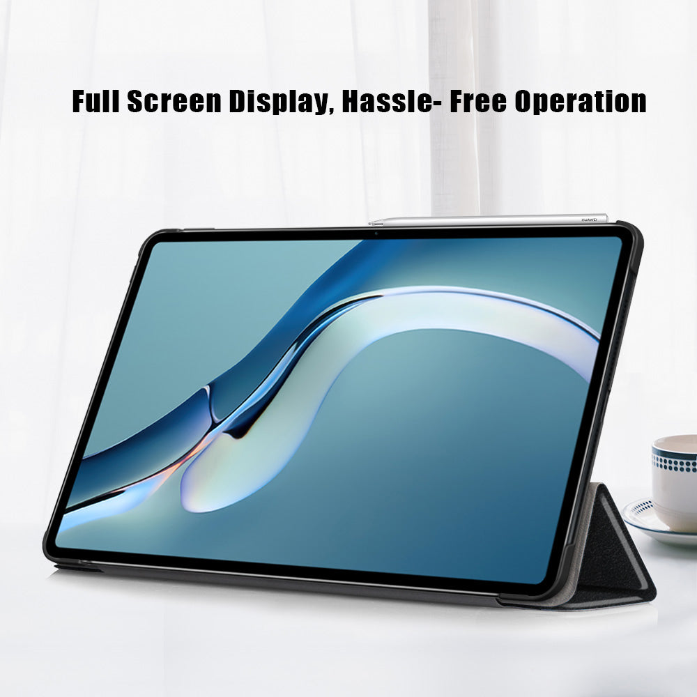 Housse pour Huawei MatePad Pro 12.6 (2021), Techsuit, FoldPro, Noire