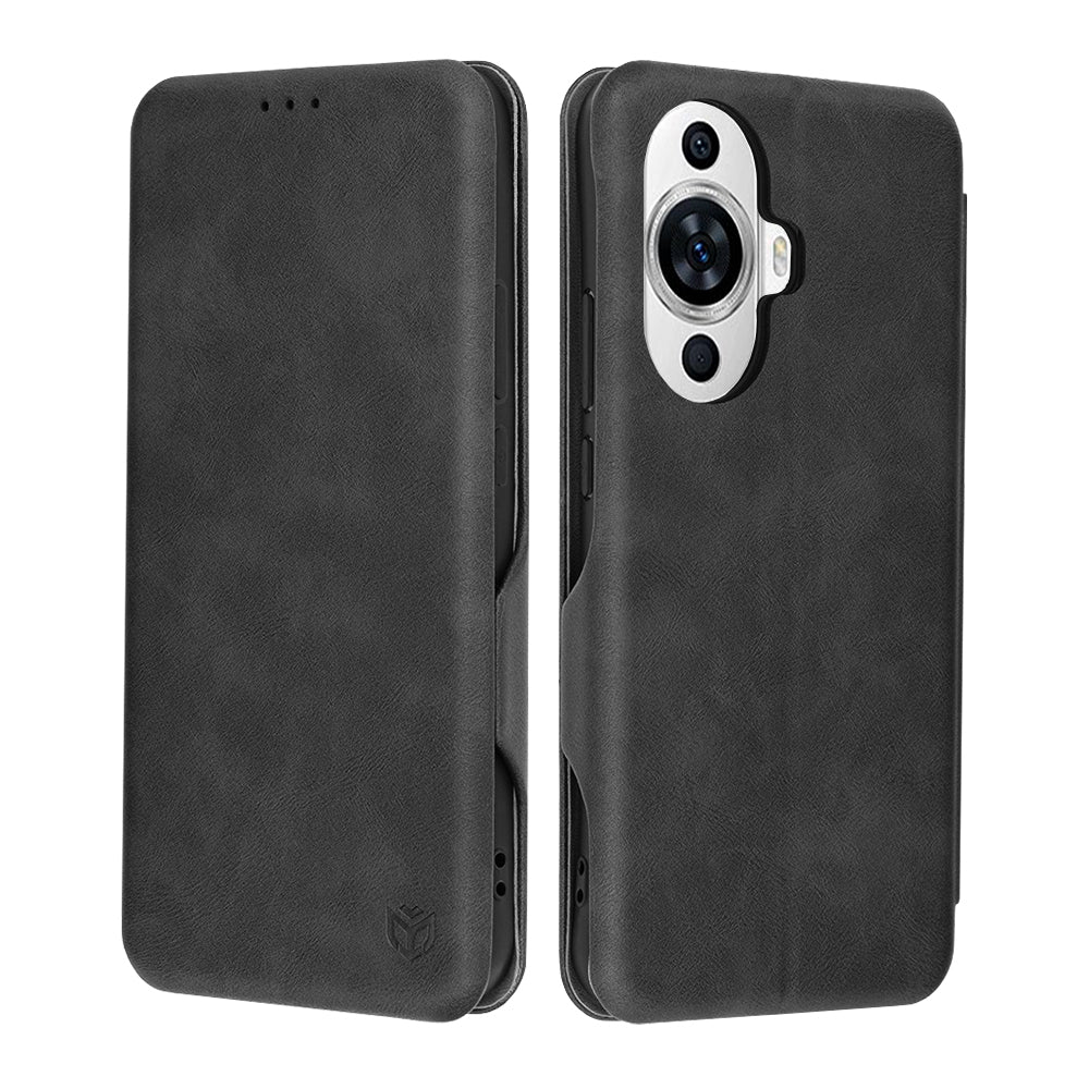 Coque pour Huawei nova 12s / nova 11, Techsuit, Safe Wallet Plus, Noire
