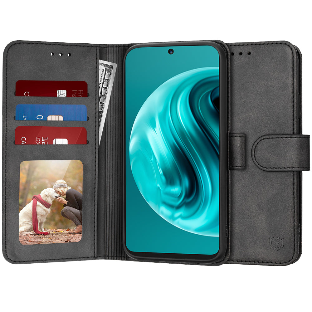 Coque pour Huawei nova 13i / nova 12i, Techsuit, Diary Book, Noire