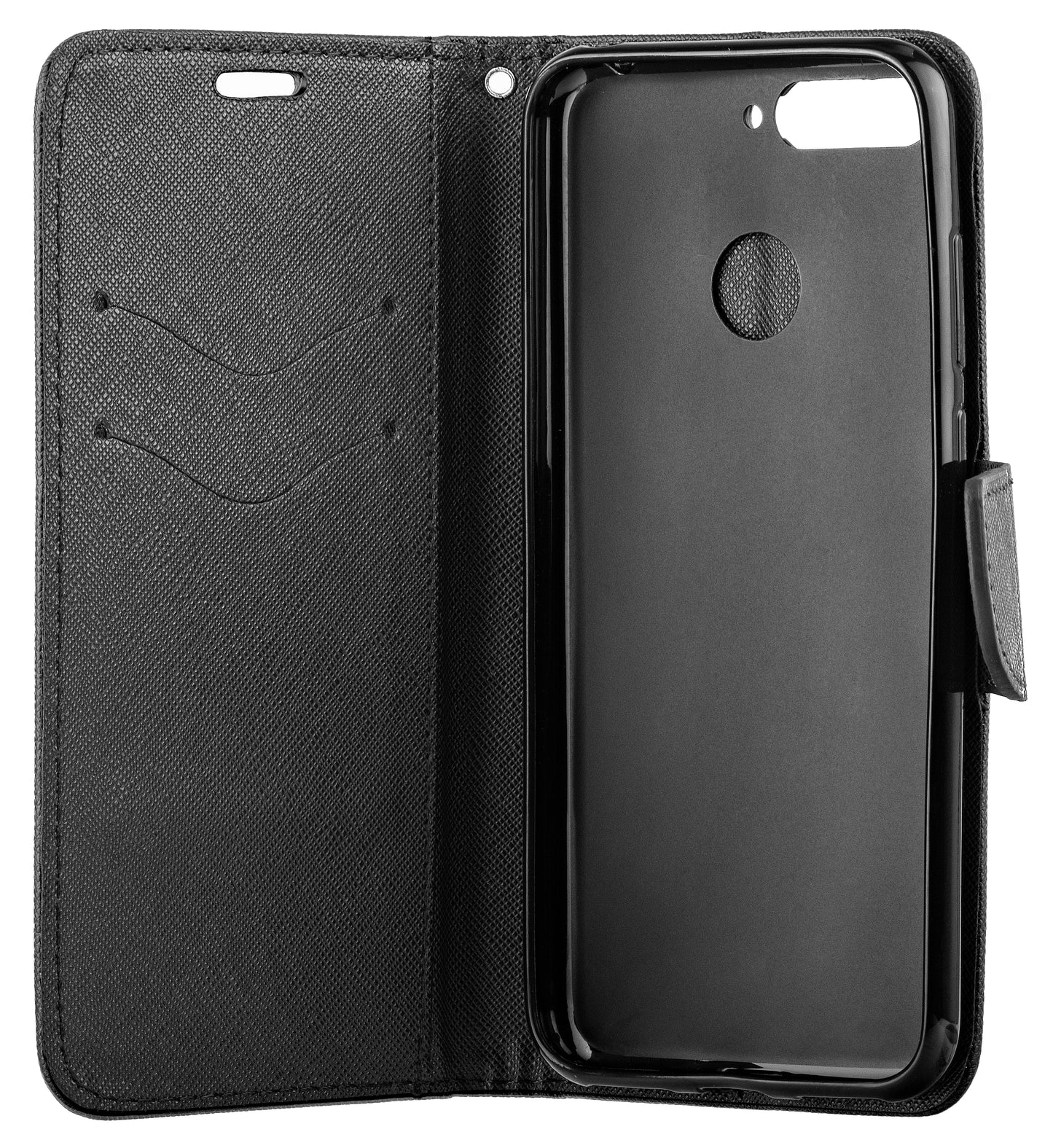 Coque pour Huawei P Smart (2019), OEM, Fancy, Noire