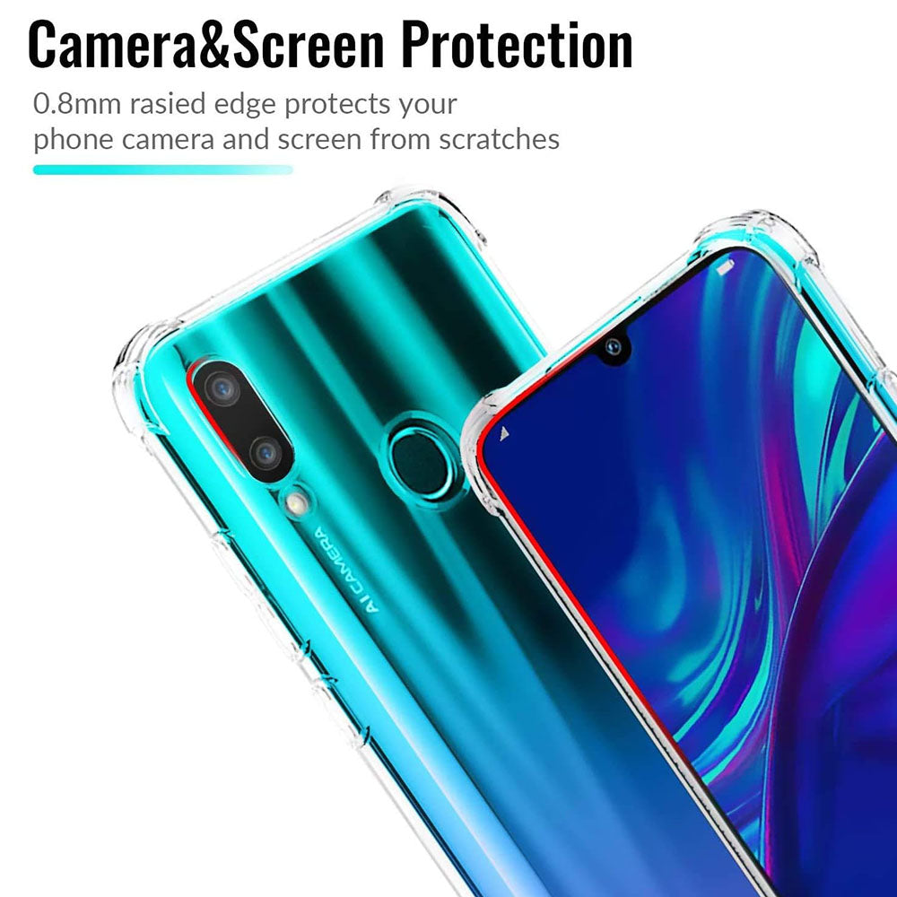 Coque pour Huawei P Smart (2019), Techsuit, Anti-choc Claire, Transparente