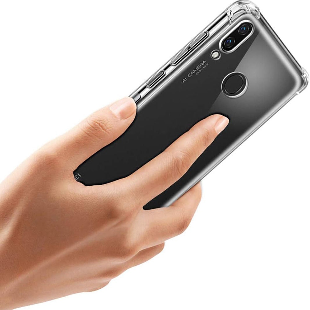 Coque pour Huawei P20, Techsuit, Anti-choc Claire, Transparente