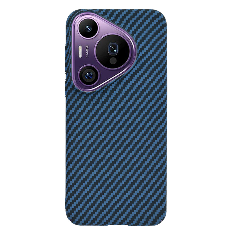 Coque pour Huawei Pura 70 Pro, Techsuit, Carbonite FiberShell, Turquoise