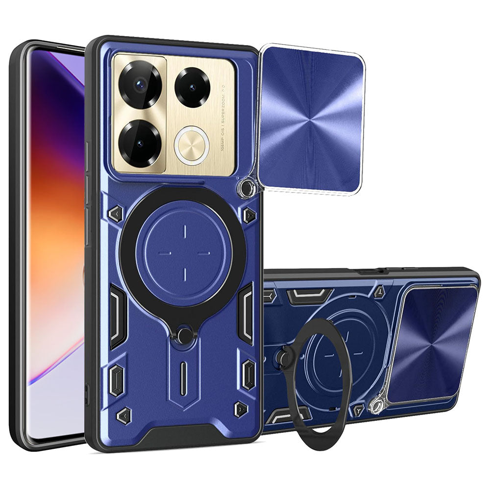 Coque pour Infinix Note 40 Pro+, Techsuit, CamGuard Pro, Bleue