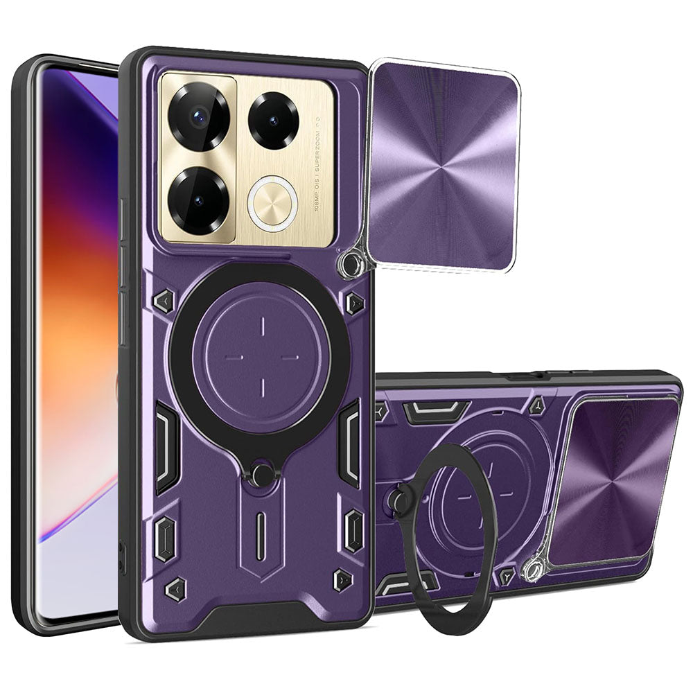 Coque pour Infinix Note 40 Pro+, Techsuit, CamGuard Pro, Violet