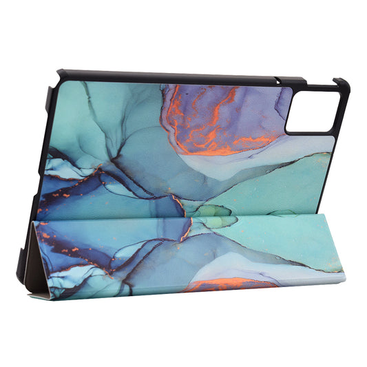 Housse pour Lenovo Idea Tab 11, Techsuit, FoldPro Green Time, Multicolore