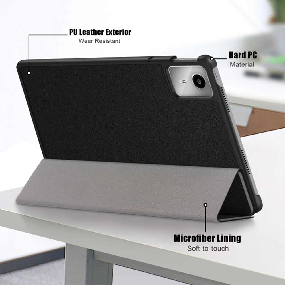 Housse pour Lenovo Tab M11, Techsuit, FoldPro, Noire