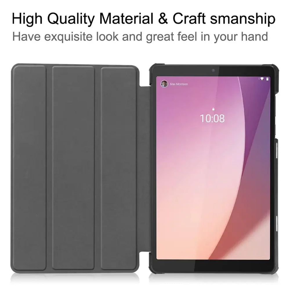 Étui pour Lenovo Tab M8 (4e génération), Techsuit, FoldPro, Noir