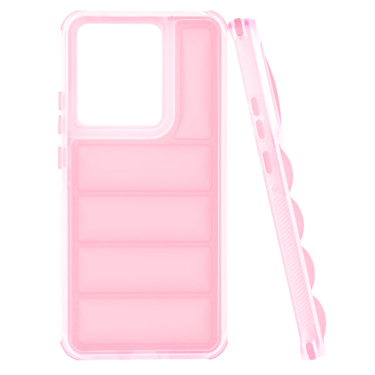 Coque pour Motorola Edge 50 Pro, Techsuit, Wave Shield, Rose