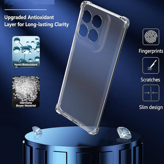 Coque pour Motorola Edge 60 Fusion / Edge 60, Techsuit, Antichoc Claire, Transparente