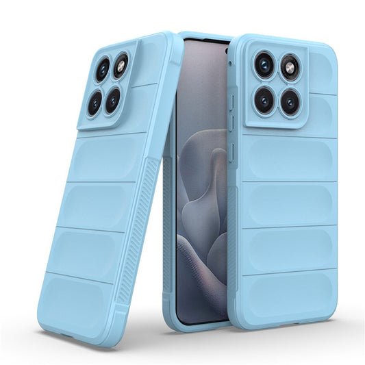 Coque pour Motorola Edge 70 Fusion, Techsuit, Magic Shield, Bleu