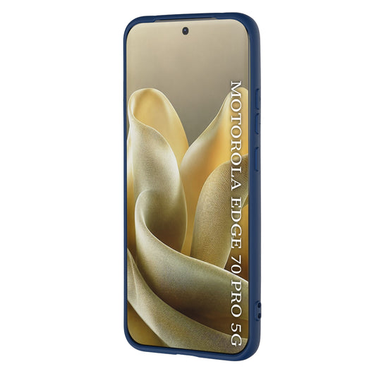 Coque pour Motorola Edge 70 Pro, Techsuit, SoftFlex, Bleu marine
