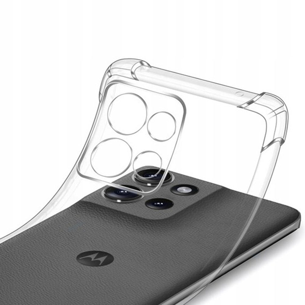 Étui pour Motorola Edge 70, Techsuit, Shockproof Clear, Transparent