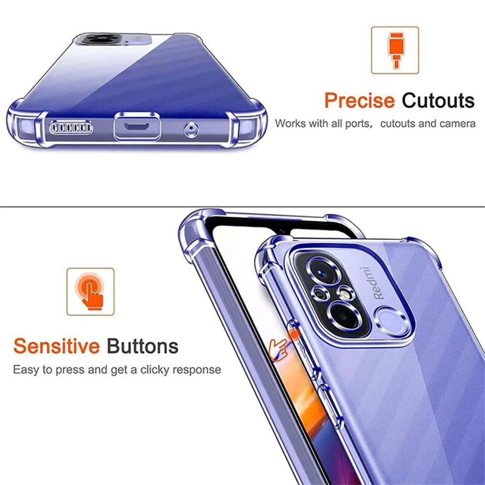 Coque pour Motorola Moto E13, Techsuit, Antichoc Claire, Transparente