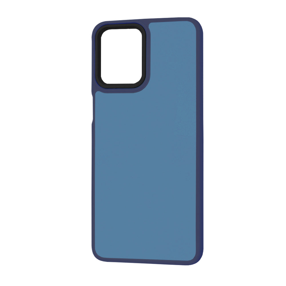 Coque pour Motorola Moto G14, Techsuit, HaloFrost, Bleu marine
